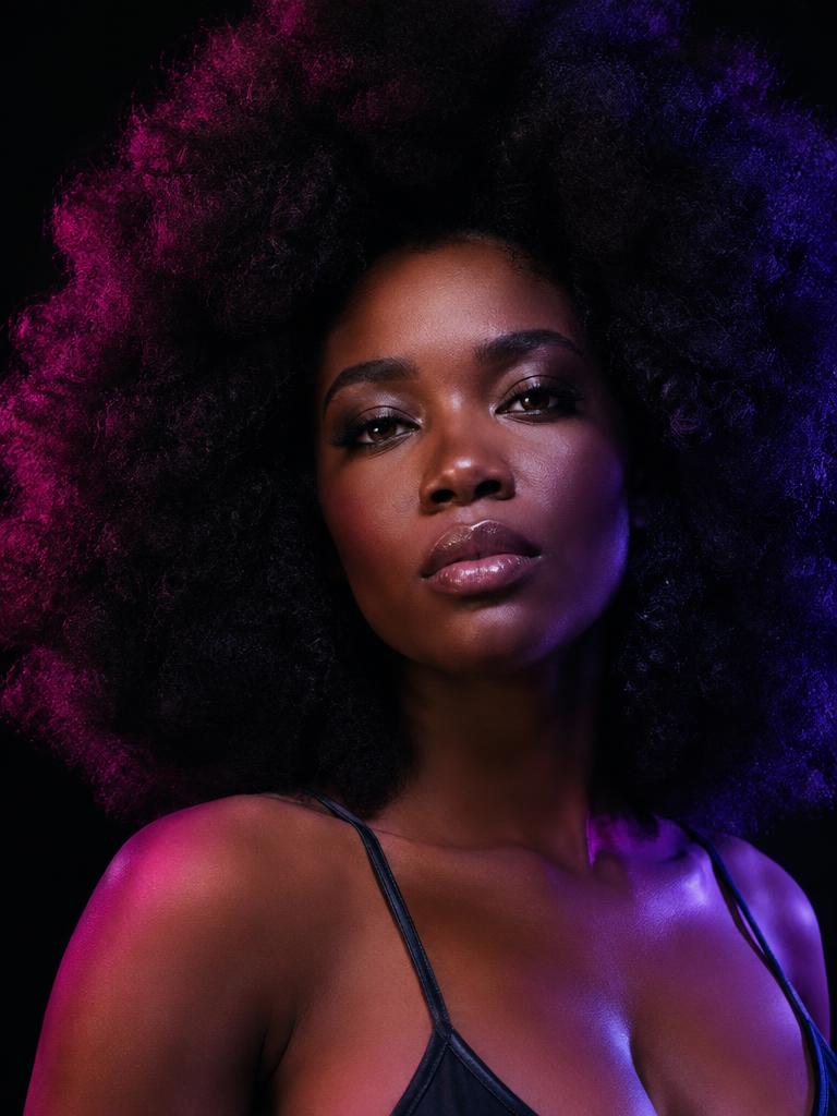 Hyperrealistic model created with Renderface