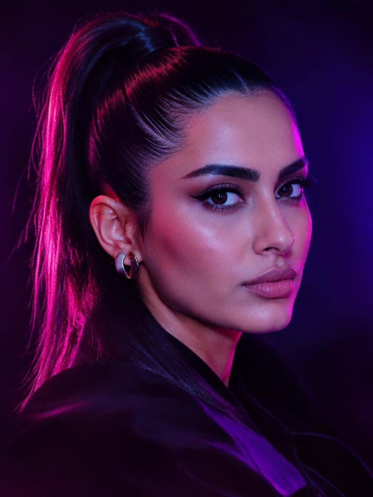 Hyperrealistic model created with Renderface